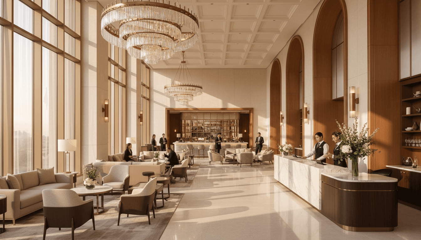 Diplomatic reception lounge