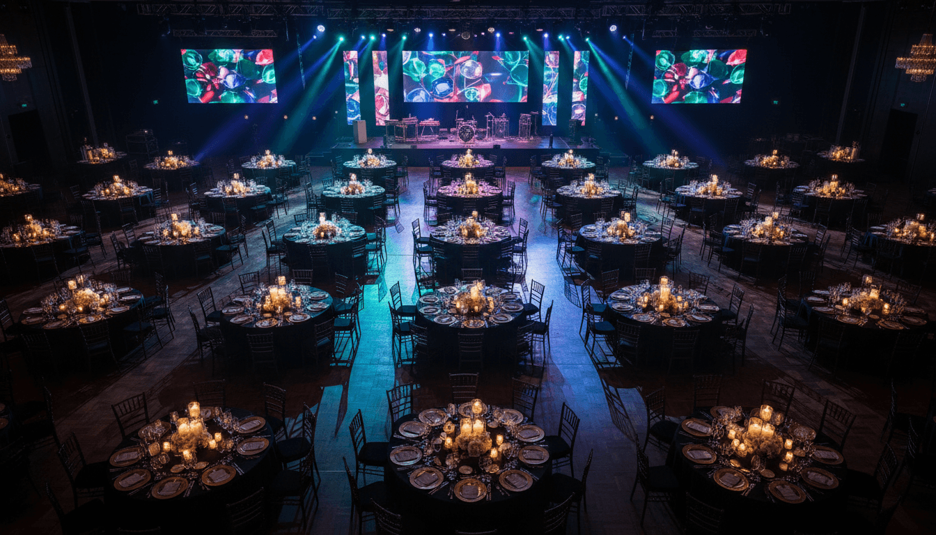 Corporate gala dinner
